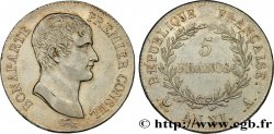 5 francs Bonaparte Premier Consul 1803 Paris F.301/1