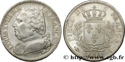 5 francs Louis XVIII, buste habillé 1815 Limoges F.308/20
