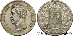5 francs Charles X, 1er type 1826 Strasbourg F.310/17 XF48