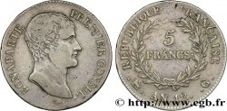 5 francs Bonaparte Premier Consul 1804 Genève F.301/14