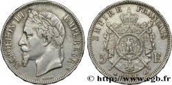 5 francs Napoléon III, tête laurée 1866 Paris F.331/9 BC35