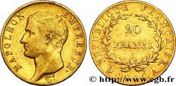 20 francs or Napoléon tête nue, Calendrier grégorien 1806 Paris F.513/1