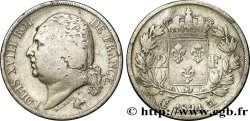 2 francs Louis XVIII 1824 Toulouse F.257/59