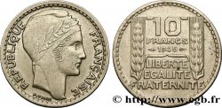 10 francs Turin, grosse tête, rameaux courts 1945  F.361A/1