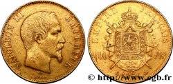 100 francs or Napoléon III, tête nue 1856 Paris F.550/3