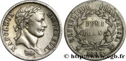 Demi-franc Napoléon Ier tête laurée, République française 1808 Marseille F.177/12
