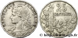 25 centimes Patey, 2e type 1904  F.169/2 TB35