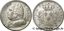 5 francs Louis XVIII, buste habillé 1815 Bordeaux F.308/22