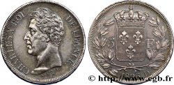 5 francs Charles X, 1er type 1826 Lyon F.310/18