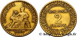 2 francs Chambres de Commerce 1920  F.267/2 TB