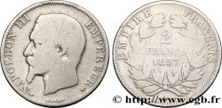 2 francs Napoléon III, tête nue 1857 Paris F.262/9