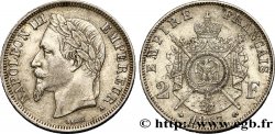 2 francs Napoléon III, tête laurée 1867 Paris F.263/5