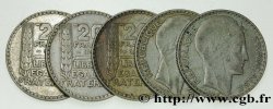 Lot de 5 pièces de 20 francs Turin n.d.  F.400/-