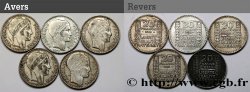 Lot de 5 pièces de 20 francs Turin n.d.  F.400/-