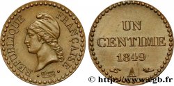 Un centime Dupré, IIe République 1849 Paris F.101/2
