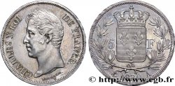 5 francs Charles X 2e type, tranche en relief 1830 Paris F.312/1 TTB50