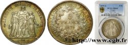 5 francs Hercule 1875 Paris F.334/14