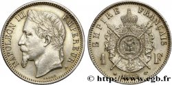 1 franc Napoléon III, tête laurée 1869 Paris F.215/14