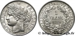 1 franc Cérès, Troisième République 1887 Paris F.216/9