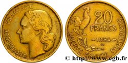 20 francs G. Guiraud 1954 Beaumont-Le-Roger F.402/13 VF35