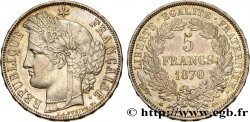 5 francs Cérès, avec légende 1870 Paris F.333/1