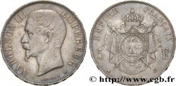 5 francs Napoléon III, tête nue 1856 Strasbourg F.330/8