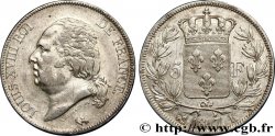 5 francs Louis XVIII, tête nue 1817 Bordeaux F.309/21 XF48