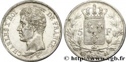 5 francs Charles X, 1er type 1826 Toulouse F.310/23 AU50