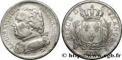 5 francs Louis XVIII, buste habillé 1815 Bayonne F.308/24
