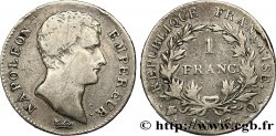 1 franc Napoléon Empereur, Calendrier révolutionnaire 1805 Perpignan F.201/25