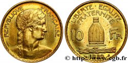 Concours de 10 francs, essai de Delannoy en bronze-aluminium 1929 Paris GEM.163 3