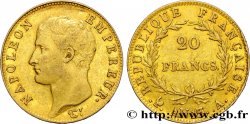 20 francs or Napoléon tête nue, Calendrier révolutionnaire 1805 Paris F.512/1