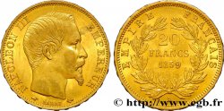 20 francs or Napoléon III, tête nue 1859 Paris F.531/15