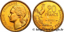 20 francs G. Guiraud 1951 Beaumont-Le-Roger F.402/8