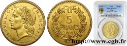 Essai de 5 francs Lavrillier, bronze-aluminium 1939 Paris F.337/2