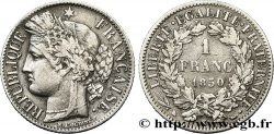 1 franc Cérès, IIe République 1850 Bordeaux F.211/8