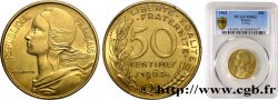 50 centimes Marianne, col à trois plis 1963 Paris F.197/4