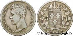 5 francs Charles X, 1er type 1826 Rouen F.310/16