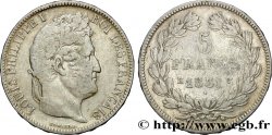 5 francs Ier type Domard, tranche en relief 1831 La Rochelle F.320/5