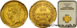 20 francs or Louis-Philippe, Tiolier, tranche inscrite en relief 1831 Rouen F.525/3 AU58 NGC
