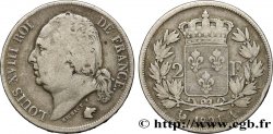 2 francs Louis XVIII 1821 Paris F.257/32