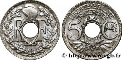 5 centimes Lindauer, petit module 1924 Poissy F.122/9 FDC65