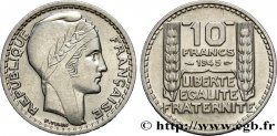 10 francs Turin, grosse tête, rameaux courts 1945  F.361A/1