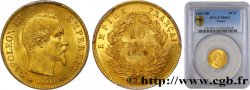 10 francs or Napoléon III, tête nue 1860 Strasbourg F.506/11