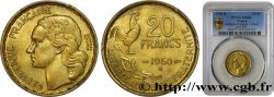 20 francs Georges Guiraud, 4 faucilles 1950 Beaumont-Le-Roger F.401/3