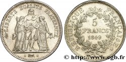 5 francs Hercule, IIe République 1849 Paris F.326/5