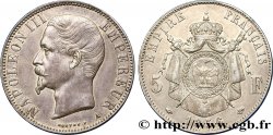 5 francs Napoléon III, tête nue 1856 Paris F.330/6