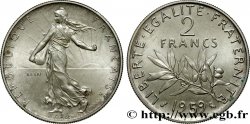 Essai de 2 francs Semeuse en argent 1959 Paris GEM.120 3