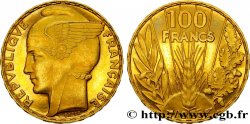 100 francs or, Bazor, Flan Bruni 1935 Paris F.554/7 MS63