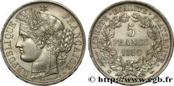 5 francs Cérès, IIe République 1850 Strasbourg F.327/5 MS60